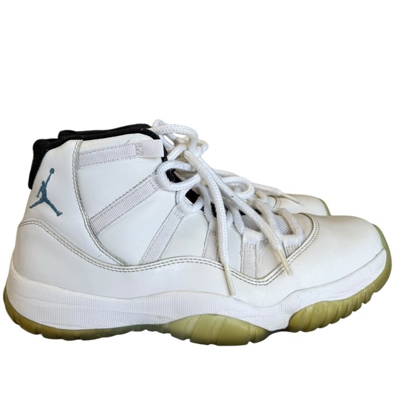 2014 Nike Air Jordan XI Retro 11 Legend Blue sz 8.5 - Picture 2 of 16